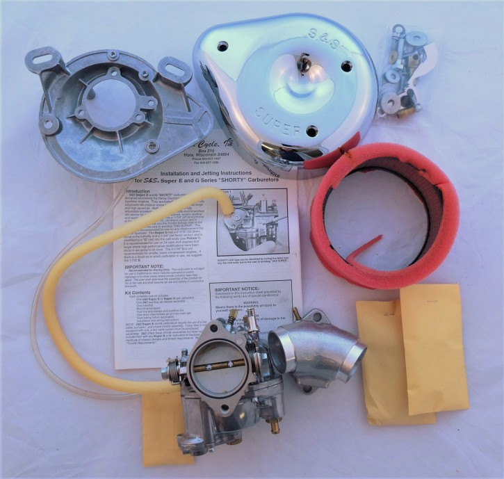 428 S + S Super G Vergaserkit