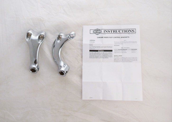 42705-04 Halter für vorverlegte Fussrastenanlage 42705-04 Halter für vorverlegte Fussrastenanlage