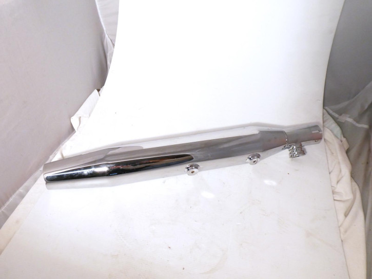 65682-04 Auspufftopf mit Katalysator, chrom 65682-04 Auspufftopf mit Katalysator, chrom