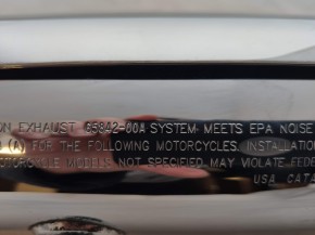 65842-00A Harley-Davidson Original Endschalldämpfer