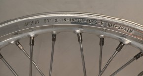 08-100 Custom Chrome Vorderrad Akront Dual-Flansch