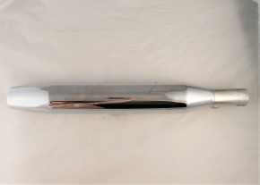 65682-00A, Harley Davidson Auspuff, vorne, chrom