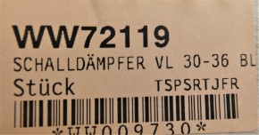 WW72119 Schalldämpfer »Fishtail« von The GasBox