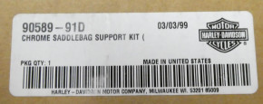90589-91D Harley Davidson Satteltaschenhalterung